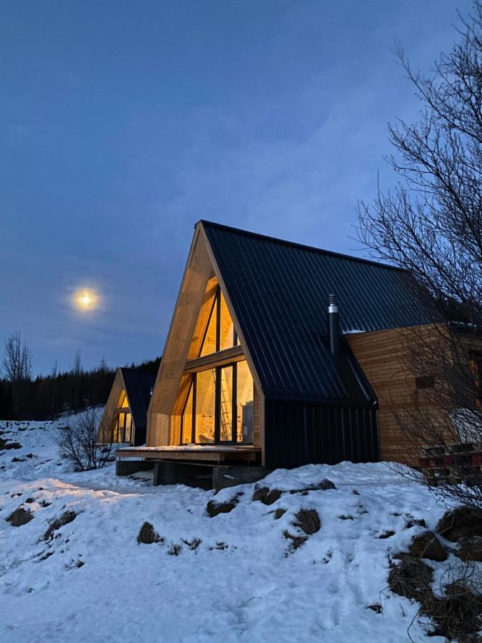 איילססטאד'יר Hengifosslodge Tiny Houses מראה חיצוני תמונה