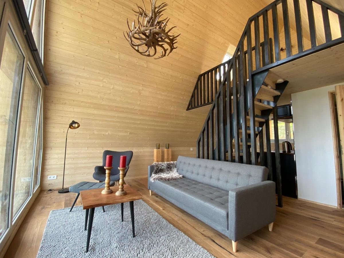 איילססטאד'יר Hengifosslodge Tiny Houses מראה חיצוני תמונה